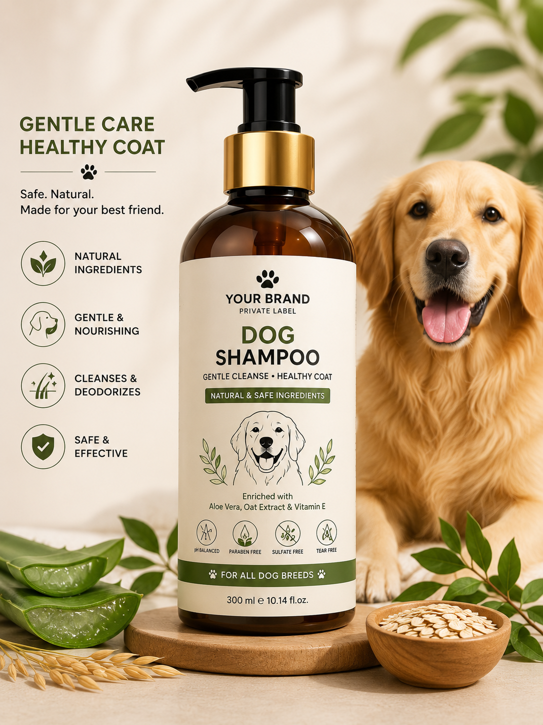 Shampoo for Dog | Gently Cleanse | 300ml